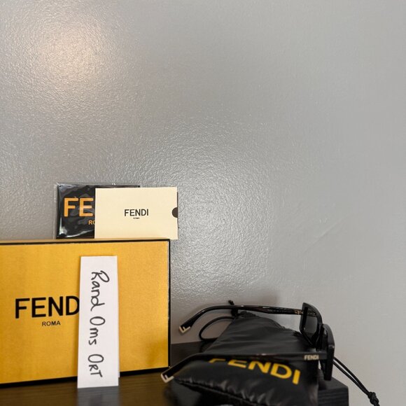 Fendi Way 53MM Rectangular Sunglasses | Brand New With Tags main image 5